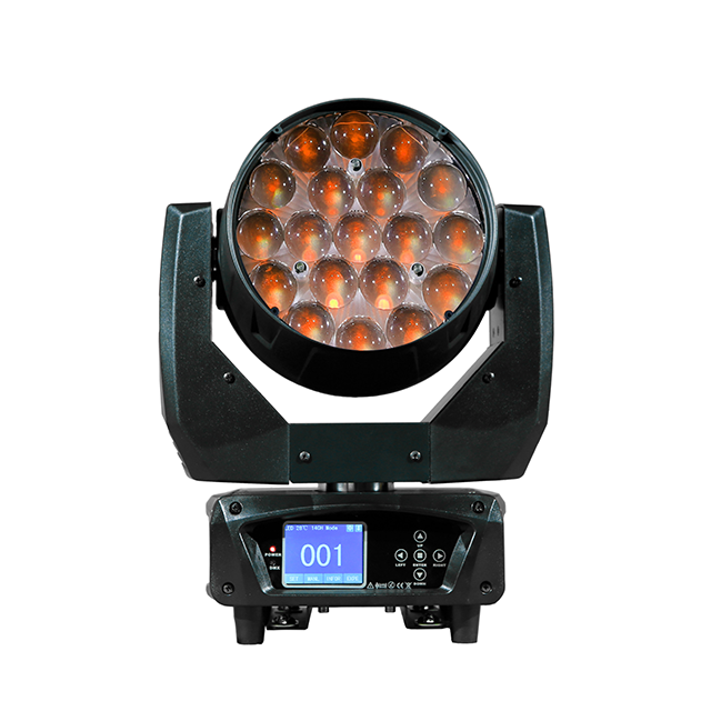 Mac Aura 19×15W LED ズーム ムービング ヘッド ウォッシュ ライト 